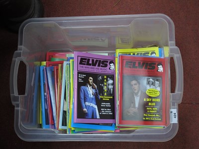 Lot 1053 - Elvis The Man And His Music Magazine, one...