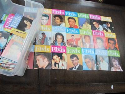 Lot 1068 - Elvis Monthy Magazine, approximately two...