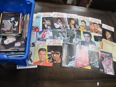 Lot 1066 - Official Elvis Presley Fan Club Magazine,...
