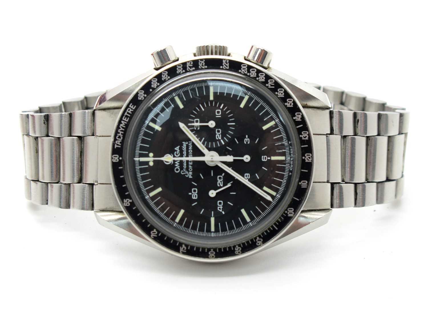 Lot 227 - Omega; A 1980's Speedmaster Professional...