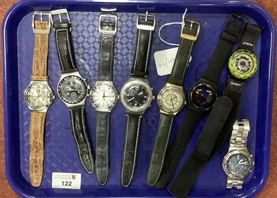 Lot 122 - Swatch - A Collection of Assorted Chronograph...