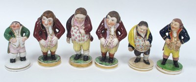 Lot 1074 - Five Bloor Derby and Stevenson and Hancock...