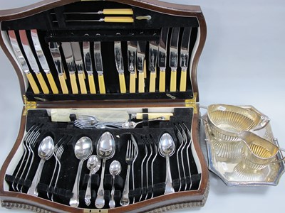 Lot 51 - A Hallmarked Silver Jug and Matching...