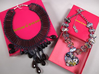 Lot 24 - Butler & Wilson; A Modern Statement Choker...