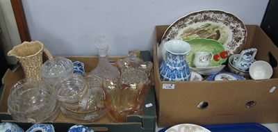 Lot 1145 - Palissy 'Gamo series' plates, Beswick dish,...