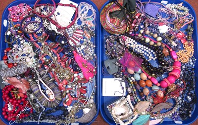 Lot 61 - A Collection of Costume Jewellery, in hues of...