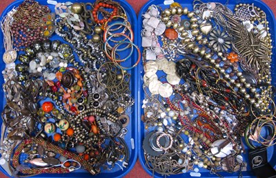 Lot 59 - A Collection of Costume Jewellery in hues of...