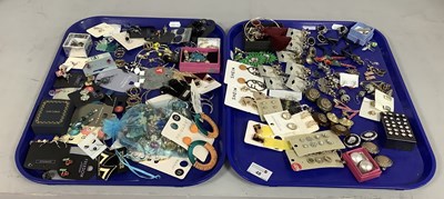 Lot 48 - A Quantity of Earrings to include Monet stone...