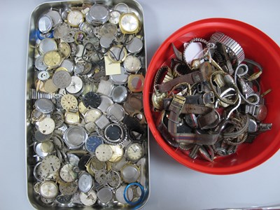 Lot 70 - Assorted Ladies and Gent's Wristwatches, dials...
