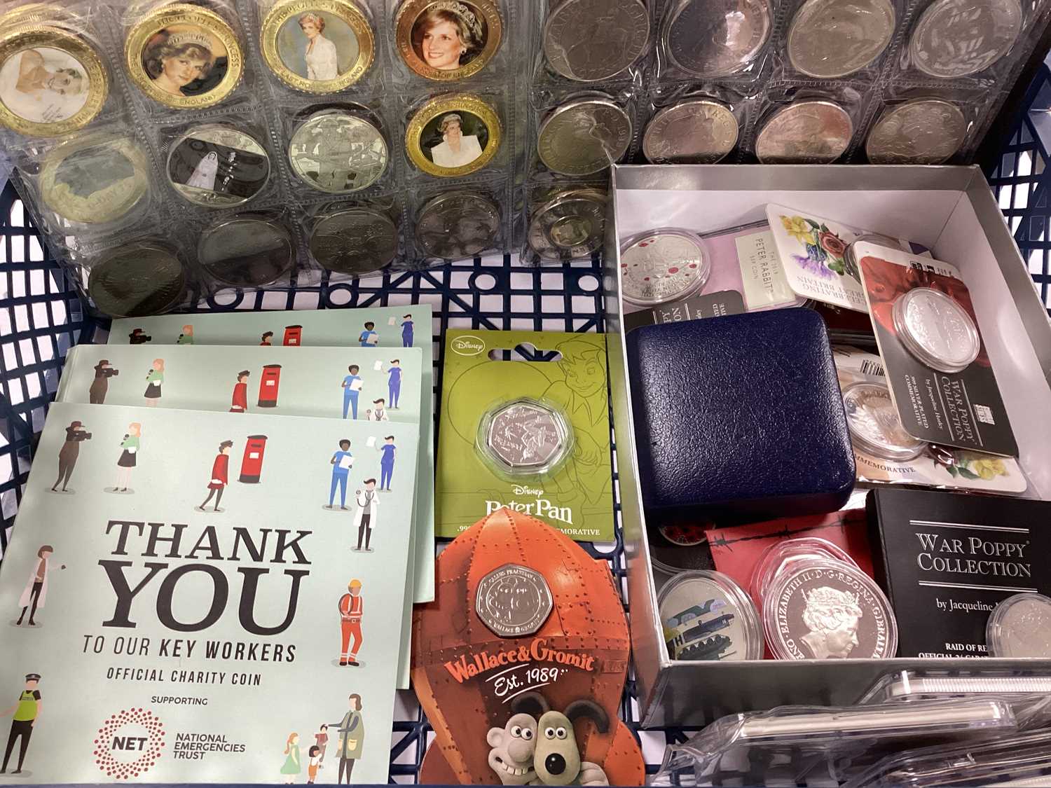 Lot 307 - Large Collection Of GB And World Coins,...