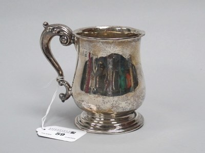Lot 59 - A Hallmarked Silver Mug, WN Ltd, Birmingham...