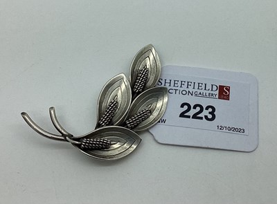 Lot 223 - Aarre & Krogh; A Danish Modernist Brooch, of...