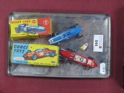 Lot 544 - Two Diecast Model Formula One Racing Cars,...