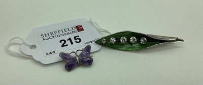 Lot 215 - A Vintage John Atkin & Sons Dainty Enamel...