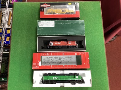 Lot 396 - Three "HO" Gauge Boxed U.S.A Outline U/T...