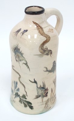 Lot 1086 - A Martin Brothers Pottery Jug, of shaped...