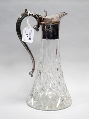 Lot 47 - A Hallmarked Silver Mounted Royal Brierley Cut...