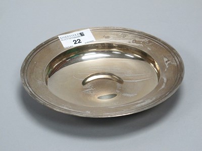 Lot 22 - A Hallmarked Silver 'Armada' Dish, RC, London...
