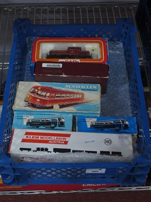 Lot 395 - Three Marklin "HO" Gauge Continental Outline...