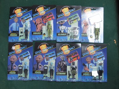 Lot 448 - Eight Gerry Anderson's Space Precinct Plastic...