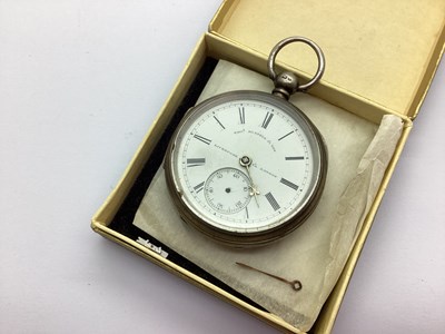 Lot 162 - A Chester Hallmarked Silver Cased Openface...