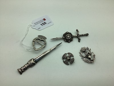 Lot 155 - A Small Collection of Hallmarked Silver and...