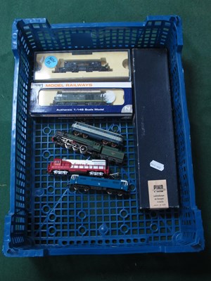 Lot 407 - Seven 'N' Gauge Locomotives, consisting of a...