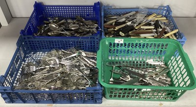 Lot 28 - A Large Selection of Assorted Plated and...