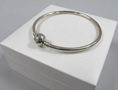 Lot 193 - Pandora; Moments Stars & Galaxy Bangle, the...
