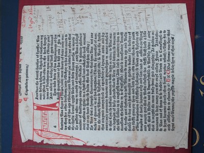 Lot 1344 - Two Pages of an Illuminated Manuscript on...