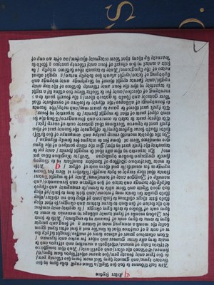Lot 1344 - Two Pages of an Illuminated Manuscript on...