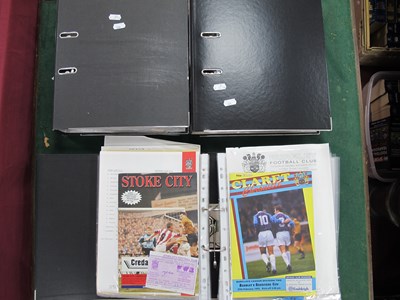 Lot 823 - Bradford City Away Programmes, 1992-3 to 95-6,...