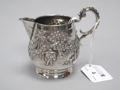 Lot 4 - A Decorative Indian Jug, of baluster form,...