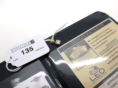 Lot 135 - Leo Diamonds; A Modern 18ct Yellow and White...