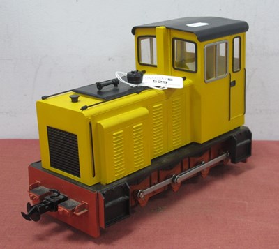 Lot 529 - A 'O' Gauge/7mm Ruston Diesel 0-6-0 Shunter,...