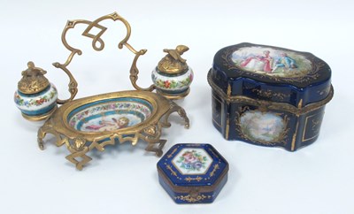 Lot 1064 - A Sévres Style Early XX Century Porcelain...