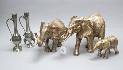 Lot 65 - A Matched Set of Three Modern Hallmarked...