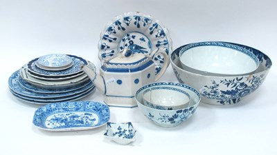 Lot 1041 - An Interesting Collection of XIX Century Blue...