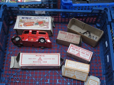 Lot 454 - A Quantity of Post Minic Clockwork Vehicles,...