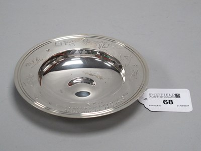 Lot 68 - A Hallmarked Silver 'Armada' Dish, RC, London...