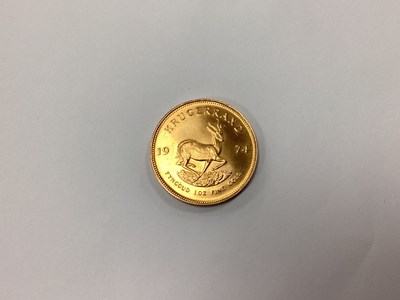 Lot 463A - 1974 South Africa 1oz Fine Gold Krugerrand.