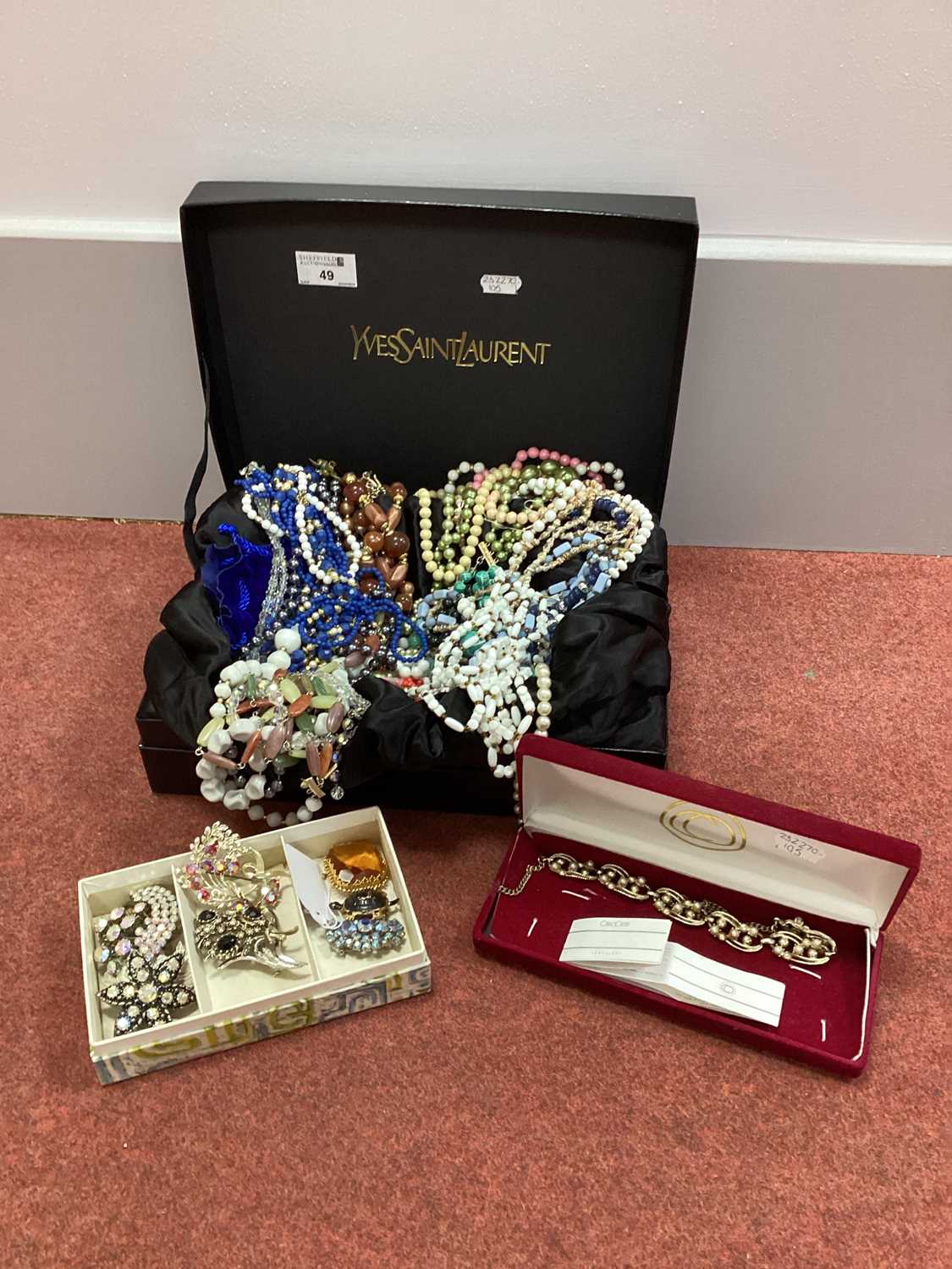 Lot 49 - A Collection of Beaded Necklaces, to include...