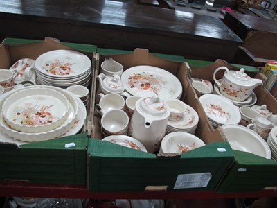 Lot 1057 - Poole 'Summer Glory' Tea and Dinner Service,...