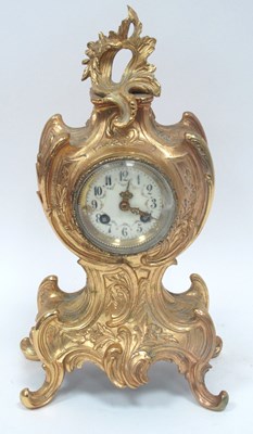 Lot 1453 - A Late XIX Century French Mantle Clock, the...