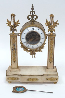 Lot 1446 - A Late XIX Century French Mantle Clock, the...