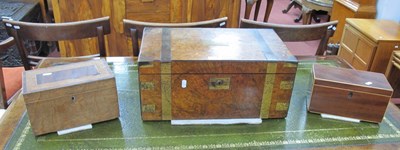 Lot 1614 - A Victorian Campaign Style Stationary...