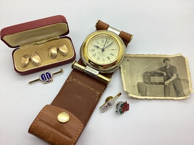 Lot 181 - A Pair of Chester Hallmarked 9ct Gold...