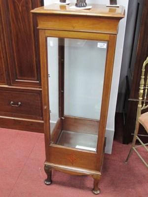Lot 1571 - Edwardian Inlaid Mahogany Display Cabinet,...