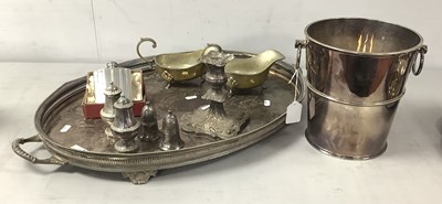 Lot 72 - An Edwardian Elkington & Co Plated Ice Bucket,...