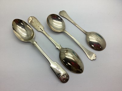 Lot 141 - A Pair of Hallmarked Silver Fiddle and Shell...